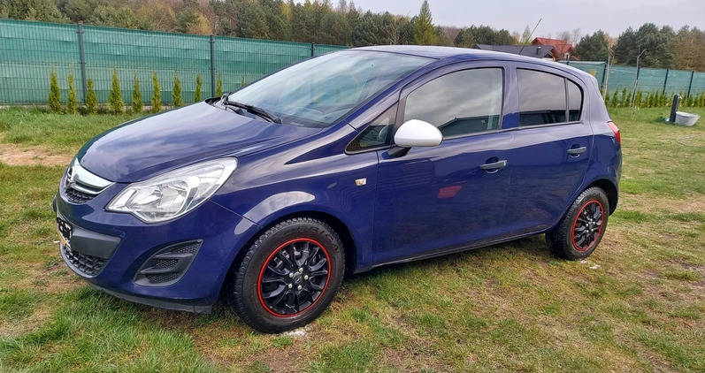 Opel Corsa cena 12900 przebieg: 162080, rok produkcji 2012 z Łódź małe 137